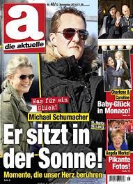Vermutlich könnten die boliden auch erst im juni auf die. Michael Schumacher Was Fur Ein Gluck Er Sitzt In Der Sonne News De