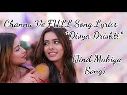 Your current browser isn't compatible with soundcloud. Channa Ve Full Song Divya Drishti Serial Song Jind Mahiya Song Star Plus Hd Lyrical Video Youtube Songs Lyrics Music Star