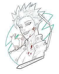 22.55 série tv the seven deadly sins 4 épisodes (40 mn) b. Ban The Seven Deadly Sins Sharlotte San Tatouages Facebook