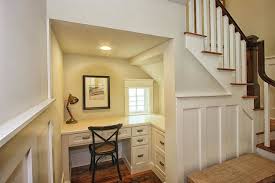 Pocket Home Office Desk Under Stairs Home Office Design Home