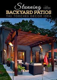 Stunning Patios With Lights Diy Patio Lighting Ideas Craft Mart Backyard Patio Backyard Outdoor Backyard