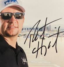 VRHTF RARE VINTAGE RARE NHRA SIGNED BY ROBERT HIGHT FC CHAMP 8.5" X 11"  PHOTO