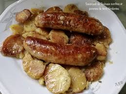 Saucisse De Toulouse Confite Et Pommes De Terre Fondantes En 2020 Saucisse De Toulouse Recettes De Cuisine Cookeo Recette