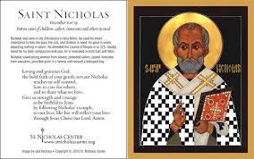 St Nicholas Center Prayer Cards Prayer Cards St Nicholas Day Nicholas