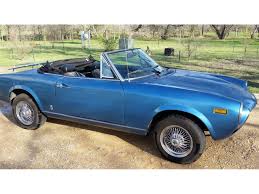 You have not asked anyone for any permission to make these project commercial. 1976 Fiat Spider For Sale Classiccars Com Cc 971305