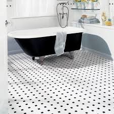 Check spelling or type a new query. Pinwheel Ceramic Tile White With Black Dot 3 99 Per Square Foot Black And White Tiles Bathroom Flooring Olean