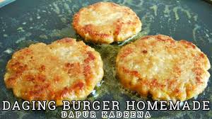 Burger nasi goreng mcdonalds indonesia. Cara Membuat Daging Burger Homemade Youtube