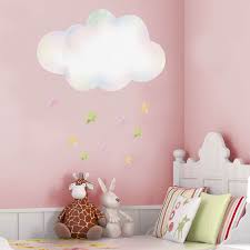 Large flower roses wall stickers wall decals wall graphics vines leafs rose. Cloud With Stars Wall Sticker Unicorn Wall Stickers Stickerscape Uk