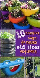 You can gather 25 creative diy garden decoration ideas using old tires (2) guide and see the latest 25 creative diy garden decoration ideas using old tires. 10 Diy Creative Ways To Reuse Old Tires Outdoors Reuse Old Tires Old Tires Creative Gardening
