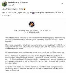 On july 6, the philippine quill award was awarded to lifestyle asia for the leni robredo cover story of rise of a stateswoman. Vice President Robredo Denies Statement About Lugaw Pricing