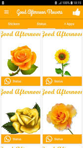 Also, we recommend you to explore our good evening images and good night images section and noon gif. Good Afternoon Flowers Stickers For Android Apk Download