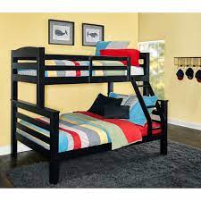 These bunk beds are suitable for siblings, sleepovers and story time. Powell Levi Children S Twin Over Full Bunk Bed Wayside Furniture Bunk Beds
