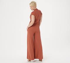 Petit lisa was designed by lisa congdon and published by design23. Lisa Rinna Collection Regular Surplice Wide Leg Jumpsuit Qvc Com