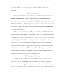 How to write an good essay. Art Therapy Thesis Mandalas