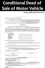 Bill of sale release of liability odometer disclosure application for title transfer they. Conditional Deed Of Sale Of Motor Vehicle Word Sell Car Rental Agreement Templates Car Purchase