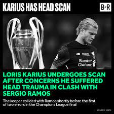Best football videos on the internet 1.028.570 views2 year ago. B R Football On Twitter Doctors Confirm Loris Karius Did Suffer A Concussion During The Champions League Final