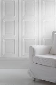 Love This Wallpaper It Looks Just Like Wood Panelling White Paneling Home Wall Paneling