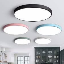 Led Deckenleuchte Moderne Lampe Wohnzimmer Beleuchtung Leuchte Schlafzimmer Kuche Oberflache Montieren Flush Panel Fernbedienung Moderne Lampen Wohnzimmer Lampen Wohnzimmer Moderne Lampen