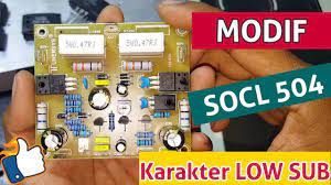 Cara modif driver socl 504 low sub. Viral Modif Socl 504 Low Sub Bass Lebih Mantap Youtube