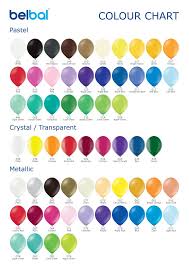 New Colour Chart And Presenter Belbal