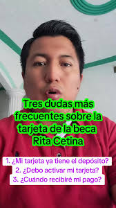 Tres dudas más frecuentes sobre la tarjeta de la beca Rita Cetina: 1. ¿Mi  tarjeta ya tiene el depósito? 2. ¿Debo activar mi tarjeta? 3. ¿Cuándo  recibiré mi pago? #beca #becas #becaritacetina ...