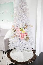 Flower Christmas Tree Floral Christmas Tree Diy A Beautiful Mess
