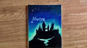 The subject of a magical portrait is sentient due to enchantments placed on the portrait by the painter. Hogwarts Acrylic Painting Time Lapse Drawing Miss Anni Art Harry Potter Fan Art Youtube