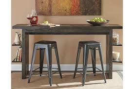 Lamoille Long Counter Table Counter Table Counter Height Dining Table Rustic Dining Furniture