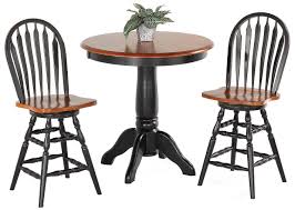 Discover everything about it right here. Amesbury Chair Pub Sets 3 Piece Solid Hardwood Pub Table Arrowback Stool Set Dinette Depot Pub Table And Stool Set