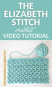 Alpine stitch is so nice, and so easy! 50 Basic Crochet Stitches