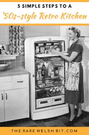 5 simple steps to a retro kitchen look
