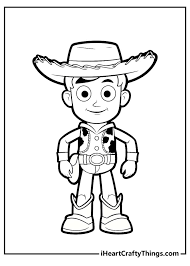 coloring page toy story