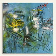 Roberto Matta Kompozisyon Kanvas Tablo Canvastar Tablolar Soyut Ekspresyonizm Sanatcilar