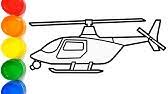 Gambar mewarnai helikopter terbaru gambarcoloring. Cara Menggambar Helikopter Polisi Youtube