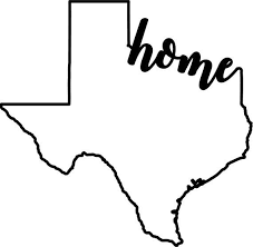 Texas Home Ai Eps Jpg Png And Svg Clipart Vinyl Stencil Etsy In 2021 Texas Silhouette Texas Shirts Cricut