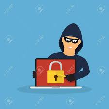 While money and information gain is the prime motive behind the majority of the crimes, there are. Concept Of Hacking Thief Trying To Hack Personal Information Royalty Free Cliparts Vectors And Stock Illustration Image 100956593
