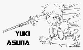 Sword art online asuna coloring pages sketch coloring page | online coloring pages, coloring pages for girls, cat coloring page Best Kirito And Asuna Coloring Pages Sword Art Online Sword Art Online No Color Hd Png Download Transparent Png Image Pngitem