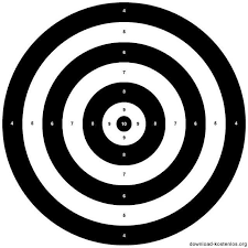 Hochwertige zielscheiben von umarex, 14x14cm, 1000 stück für luftgewehr etc. Zielscheiben Vorlagen Zum Ausdrucken Als Pdf Download