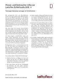 Wir menschen verbringen immens viel zeit mit dem schlafen. Lattoflex Bett Matratze Test Mannheim Heidelberg