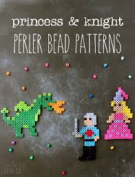 Knight And Princess Perler Bead Designs Cutesy Crafts Easy perler bead patterns perler bead templates diy perler beads perler bead art pearler beads fuse beads starbucks crafts starbucks coffee iron beads. knight and princess perler bead designs