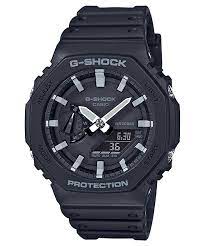 This new shock resistant structure protects modules with a carbon fiber reinforced resin case. Ga 2100 1a Standard Analog Digital G Shock Timepieces Casio