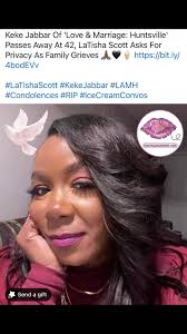 Latisha Scott Goes to Keke Funeral