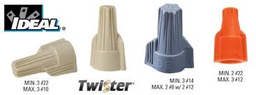 Ideal Twister Wire Connectors 30 340 30 341 30 342