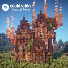 Villa minecraft minecraft farmen architecture minecraft construction minecraft minecraft building guide minecraft welten minecraft structures discover (and save!) your own pins on pinterest. Here Is A Steampunk House For You The House Is Inspired By Minecraft Builders Bureau Follow Xgoldrobin F Steampunk House Minecraft Minecraft Steampunk