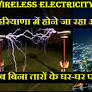 hardumharyananews.com की ओर से वायरलेस इलेक्ट्रिसिटी  हिसार
