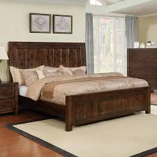 Visit one of our 30 locations or check us out online. Crown Mark B1900 Boulder Rustic Dark Brown Finish Solid Wood Queen Bedroom Set 5pcs B1900 Q Set 5