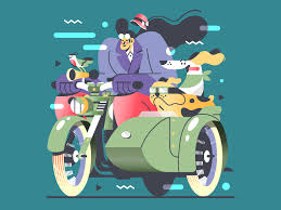 At full speed! 🐶 | Character illustration, Illustration design, Graphic  design illustration