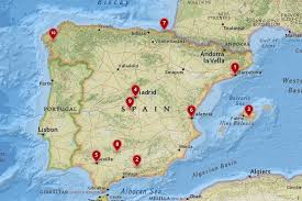 You can open, print or download it by clicking on the map or via this link: Tourist Destinations In Spain Map Tourism Company And Tourism Information Center