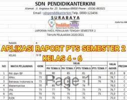 Download aplikasi raport k13 untuk sd semester 2 kelas 1 sampai 6 versi terbaru revisi 2018 sesuai permendikbud. Aplikasi Raport Uts Pts K13 Kelas 4 6 Sd Semester 2 Terbaru Pendidikanterkini