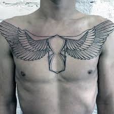 Top 39 Wing Chest Tattoo Ideas 2020 Inspiration Guide